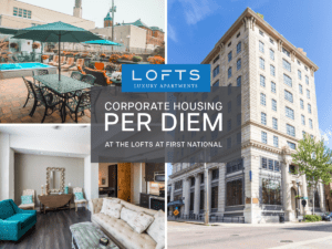 Corporate Housing Per Diem at The Lofts At First National Article featured image